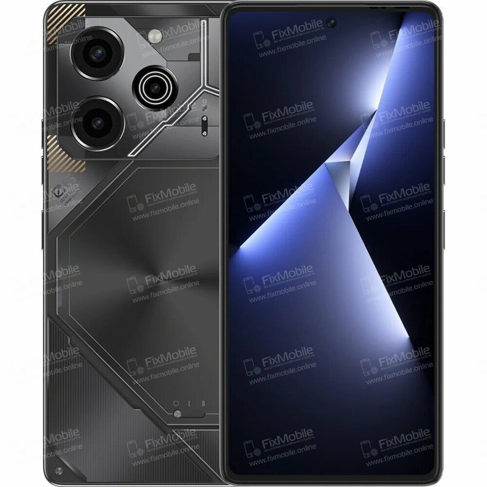 Шлейф для Tecno Pova 6 Pro 5G плата на системный разъем/разъем гарнитуры/микрофон премиум
