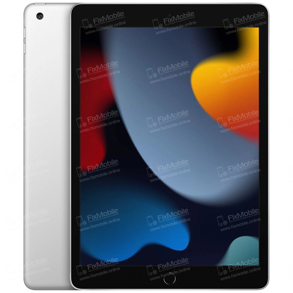 Шлейф для Apple iPad 10.2 2021 на разъем зарядки (белый)