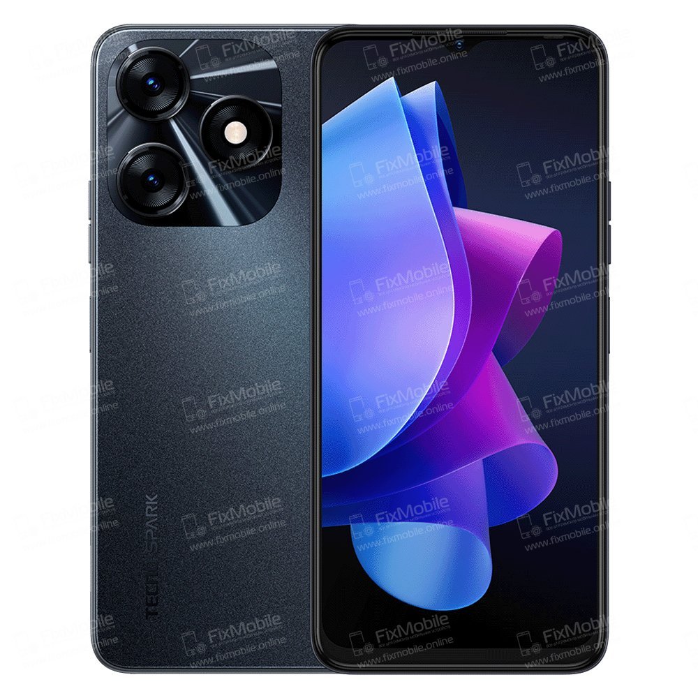 Контейнер SIM для Tecno Spark 10 4G (синий)