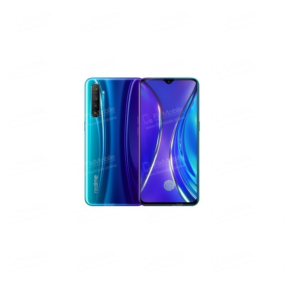 Защитное стекло для Realme XT (полное покрытие)(черное)
