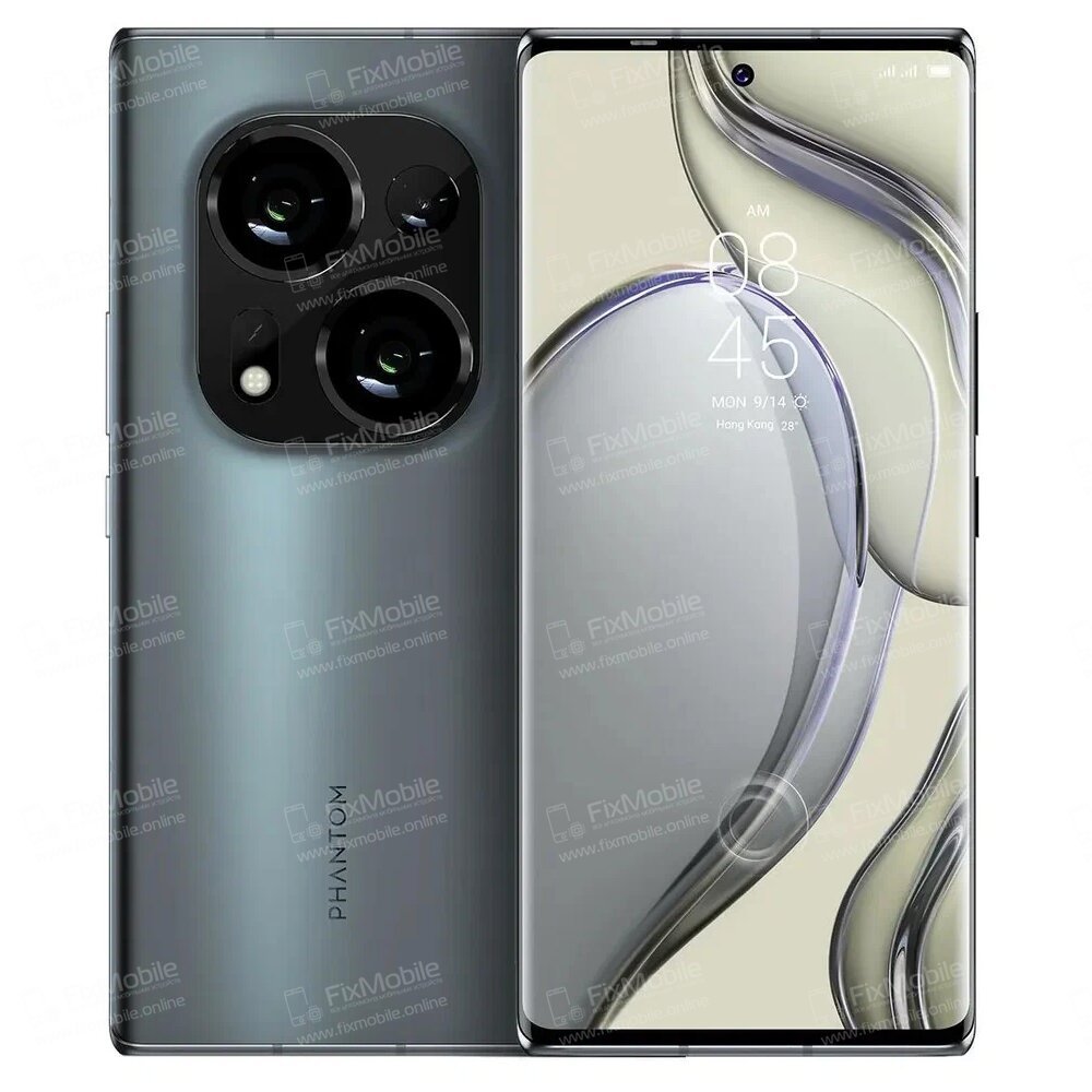Шлейф для Tecno Phantom X2 плата на системный разъем/микрофон