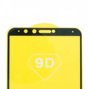 Превью Защитное стекло для Huawei Y9 2018 (полное покрытие)(черное) — 2