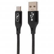 Кабель SKYDOLPHIN S55V (USB - micro-USB) черный — 1
