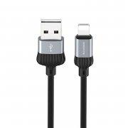 Кабель Borofone BX28 Dignity для Apple (USB - Lightning) серый — 1