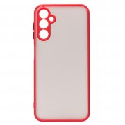 Чехол-накладка - PC041 для Samsung Galaxy A14 5G (MediaTek) (A146F) (красно-черная) — 1