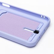 Чехол-накладка - SC304 с картхолдером для Samsung Galaxy A14 5G (MediaTek) (A146F) (фиолетовая) — 3