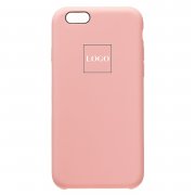 Чехол-накладка [ORG] Soft Touch для Apple iPhone 6 (розовая) — 1