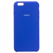 Чехол-накладка ORG Soft Touch для Apple iPhone 6 Plus (синяя)