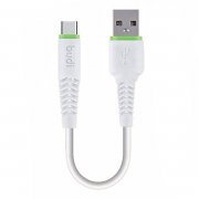 Кабель budi M8J150L20 для Apple (USB - lightning) (белый)