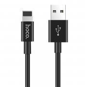 Кабель Hoco X23 Skilled для Apple (USB - lightning) (черный)