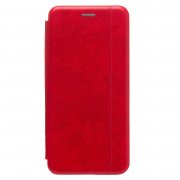 Чехол-книжка для Xiaomi Redmi Note 10 mi Note 10/mi Note 10S (красная) — 1