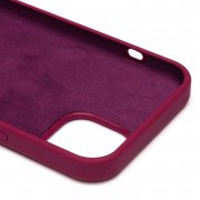 Чехол-накладка Soft Touch для Apple iPhone 14 Plus (бордовая) — 2