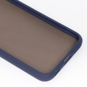 Чехол-накладка для Apple iPhone 6 (черно-фиолетовая) — 3