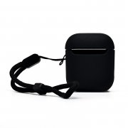 Чехол для кейса Apple AirPods 2 экокожа (черный) — 3