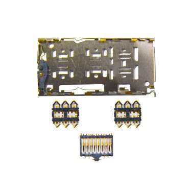 Коннектор SIM+MMC для Samsung Galaxy A10 (A105F) — 1