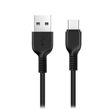 Кабель HOCO X20 Snow Storm (USB - Type-C) черный — 1