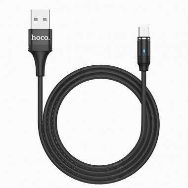 Кабель HOCO U76 магнитный (USB - micro-USB) черный — 4