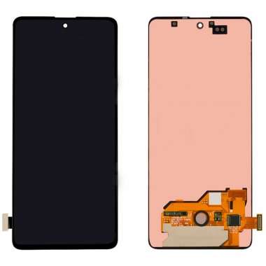 Дисплей с тачскрином для Samsung Galaxy M31s (M317F) (черный) (AA) OLED — 1