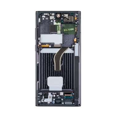 Дисплейный модуль с тачскрином для Samsung Galaxy S22 Ultra (S908B) (черный) &mdash; 2