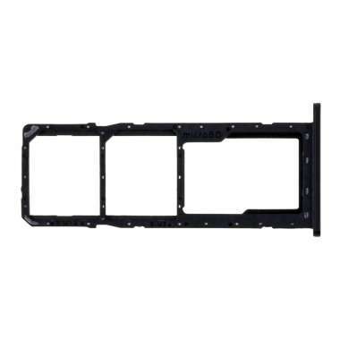 Контейнер SIM для Samsung Galalxy A11 (A115F) (черный) — 2