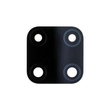 Стекло камеры для Realme C21Y (черное) &mdash; 1