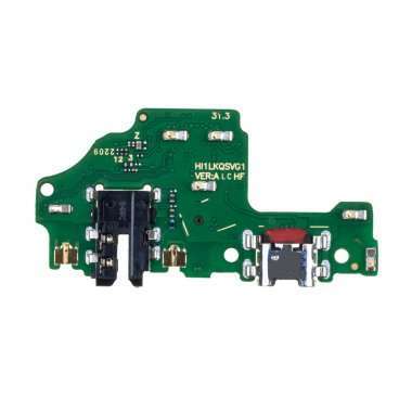 Шлейф для Huawei Honor 9X Lite плата на разъем зарядки/разъем гарнитуры/микрофон Премиум &mdash; 1