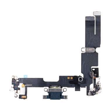 Шлейф для Apple iPhone 14 Plus плата на разъем зарядки/микрофон (черный) Премиум &mdash; 2