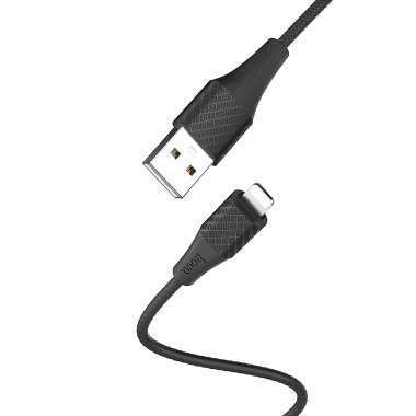 Кабель Hoco X32 Excellent (USB - Lightning) черный — 5