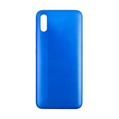 Задняя крышка для Xiaomi Redmi 9A (синяя) Премиум &mdash; 1