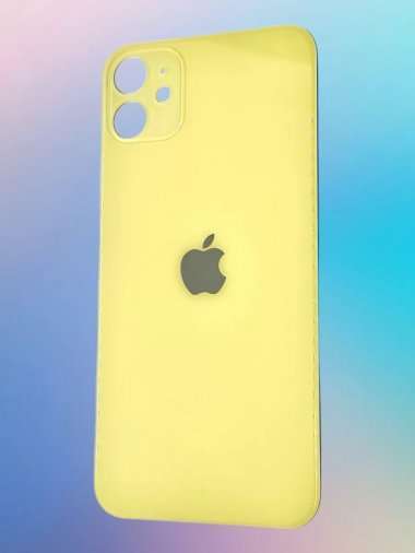 Задняя крышка для Apple iPhone 11 (желтая) — 1