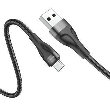 Кабель Borofone BX61 (USB - micro-USB) черный — 6