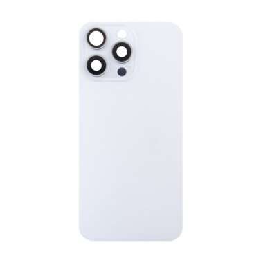Задняя крышка для Apple iPhone 15 Pro Max (белая) Премиум &mdash; 2
