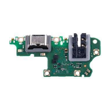 Шлейф для Huawei Honor X8 плата на разъем зарядки/разъем гарнитуры/микрофон Премиум — 1