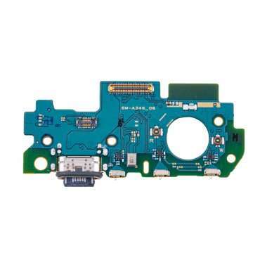 Шлейф для Samsung Galaxy A34 5G (A346B) плата на разъем зарядки/микрофон премиум &mdash; 2
