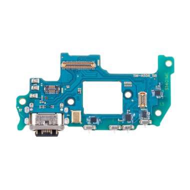 Шлейф для Samsung Galaxy A55 5G (A556E) плата на разъем зарядки/микрофон &mdash; 2