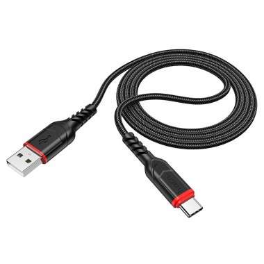 Кабель Hoco X59 Victory (USB - Type C) 300см (черный) — 5