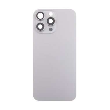 Задняя крышка для Apple iPhone 16 Pro Max (серая) премиум &mdash; 2