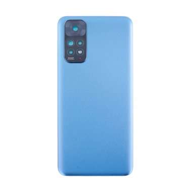 Задняя крышка для Xiaomi Redmi Note 11 (синяя) Премиум &mdash; 2