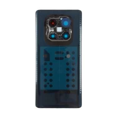 Задняя крышка для Xiaomi Redmi Note 14 Pro 4G (черная) - Премиум &mdash; 1