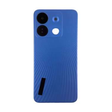 Задняя крышка для Infinix Smart 7 HD (голубая) премиум &mdash; 2